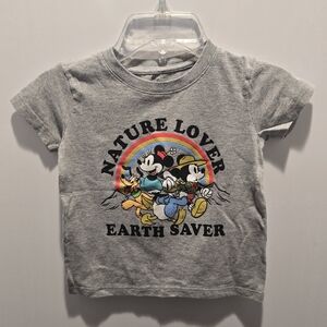 Disney Gray Nature Lover Kids T-Shirt